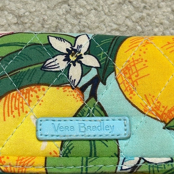 Vera Bradley Lemon Grove Wallet - Picture 2 of 4